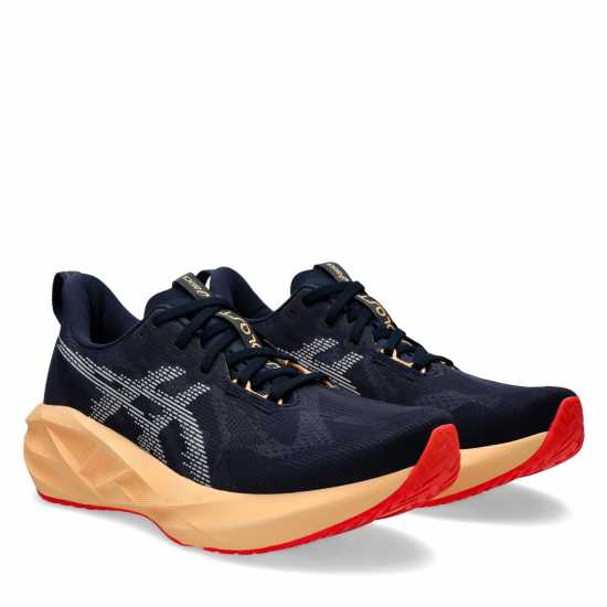 Мъжки маратонки Asics Мъжки Обувки За Бягане Novablast 5 Road Running Shoes Mens Полунощ/Оранжево Asics Мъжки Обувки За Бягане Novablast 5 Road Running Shoes Mens Полунощ/Оранжево Мъжки маратонки