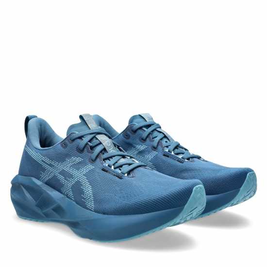 Мъжки маратонки Asics Мъжки Обувки За Бягане Novablast 5 Road Running Shoes Mens Зимно море Asics Мъжки Обувки За Бягане Novablast 5 Road Running Shoes Mens Зимно море Мъжки маратонки