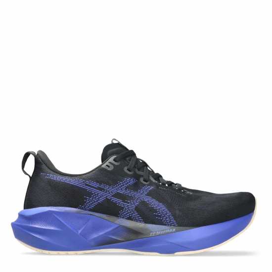 Asics Novablast 5 Mens Running Shoes Black/Cobalt Asics Мъжки Маратонки За Бягане Novablast 5 Mens Running Shoes Black/Cobalt