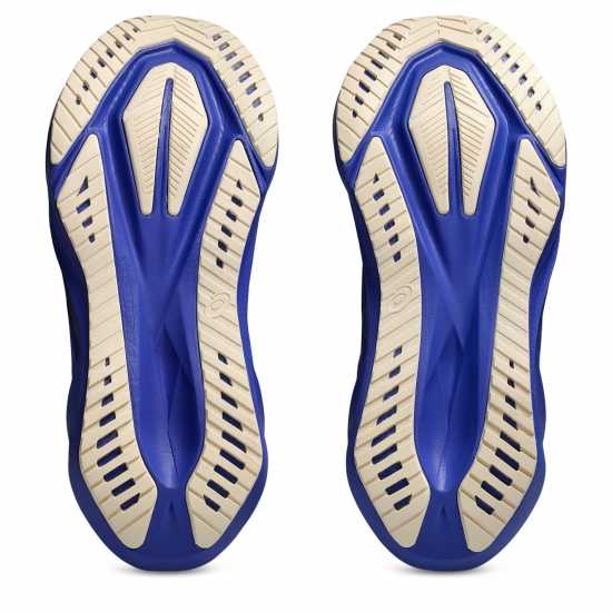 Asics Novablast 5 Mens Running Shoes Black/Cobalt Asics Мъжки Маратонки За Бягане Novablast 5 Mens Running Shoes Black/Cobalt