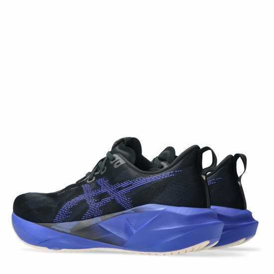Asics Novablast 5 Mens Running Shoes Black/Cobalt Asics Мъжки Маратонки За Бягане Novablast 5 Mens Running Shoes Black/Cobalt