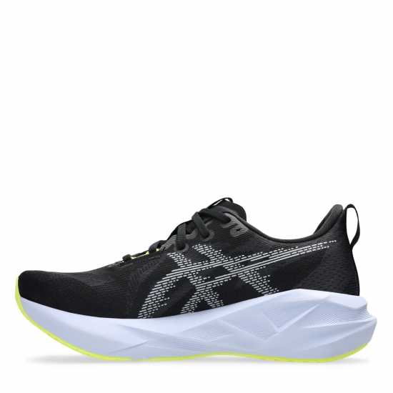Asics Мъжки Обувки За Бягане Novablast 5 Road Running Shoes Mens Черно/Синьо Мъжки маратонки