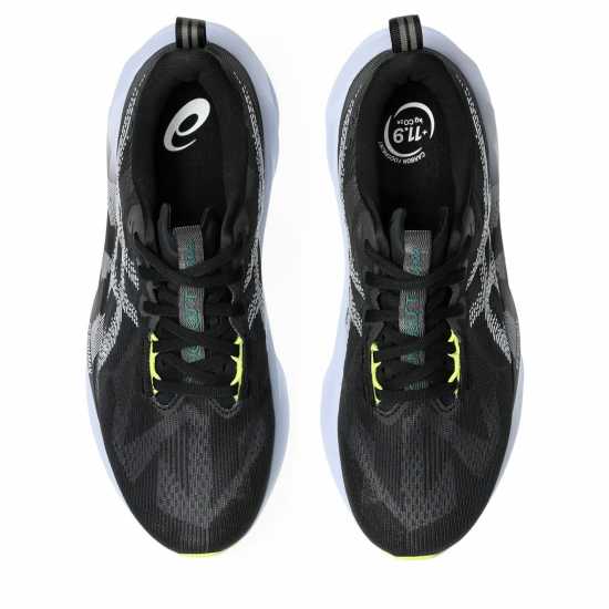 Asics Мъжки Обувки За Бягане Novablast 5 Road Running Shoes Mens Черно/Синьо Мъжки маратонки