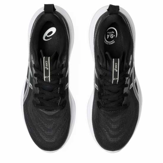 Asics Мъжки Обувки За Бягане Gel-Cumulus 27 Road Running Shoes Mens Черно/Бяло Мъжки маратонки