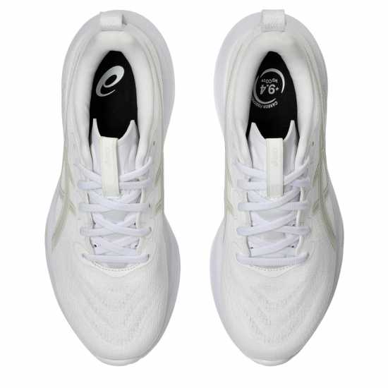 Asics Gel-Cumulus 27 Road Running Shoes Womens White/Lake Grey Маратонки за бягане