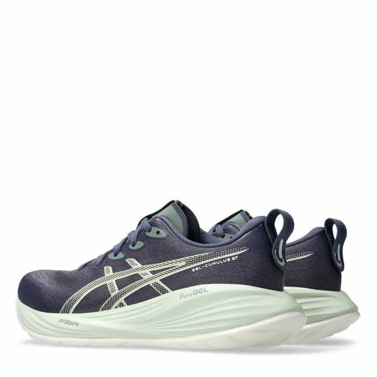 Asics Gel-Cumulus 27 Road Running Shoes Womens Индиго Мъгла 
