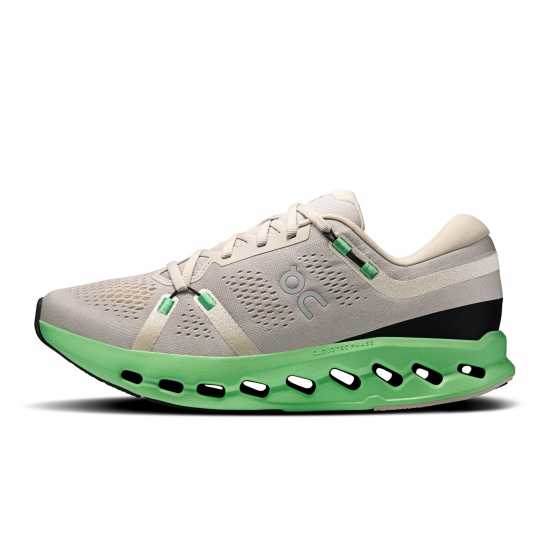 Мъжки Обувки За Бягане On Cloudsurfer 2 Running Shoes Mens Truffle/Green Мъжки маратонки