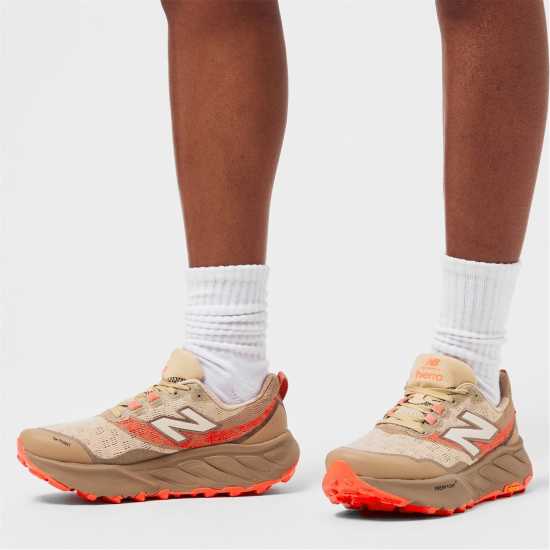 New Balance Fresh Foam X Hierro V9 Running Shoes Womens Пустинен кал 