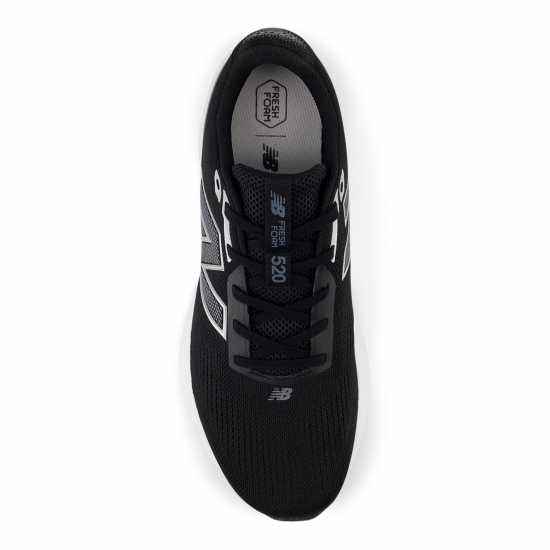 Мъжки Обувки За Бягане New Balance 520V9 Road Running Shoes Mens Черно/Бяло Мъжки маратонки