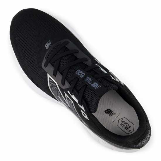 Мъжки Обувки За Бягане New Balance 520V9 Road Running Shoes Mens Черно/Бяло Мъжки маратонки