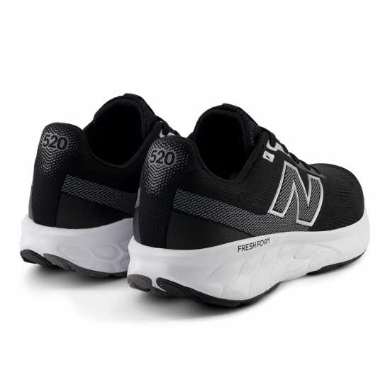 Мъжки Обувки За Бягане New Balance 520V9 Road Running Shoes Mens Черно/Бяло Мъжки маратонки