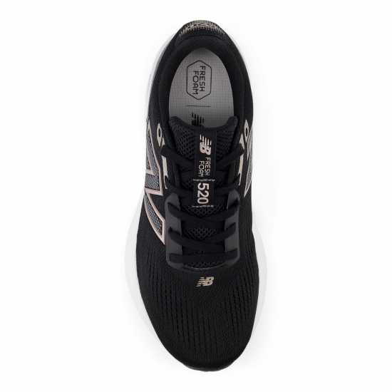 New Balance 520V9 Road Running Shoes Womens Черно/Бяло 