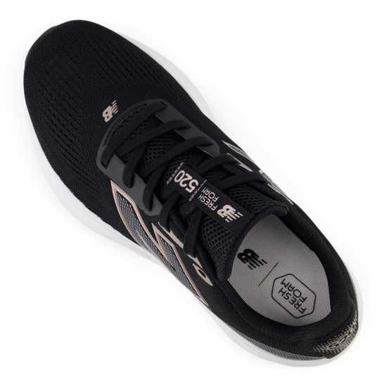 New Balance 520V9 Road Running Shoes Womens Черно/Бяло 