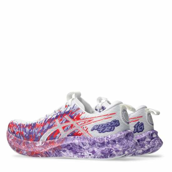 Asics Мъжки Обувки За Бягане Noosa Tri 16 Road Running Shoes Mens White/Purple Мъжки маратонки
