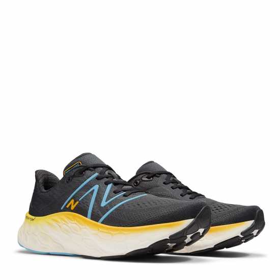 New Balance Fresh Foam X More v4 Men's Running Shoes Black/White Мъжки маратонки