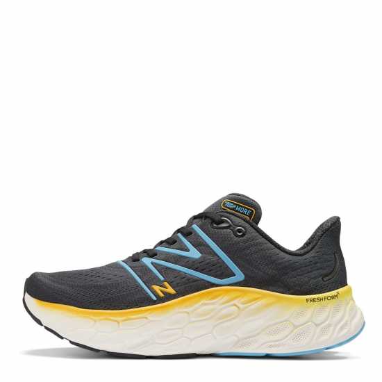 New Balance Fresh Foam X More v4 Men's Running Shoes Black/White Мъжки маратонки