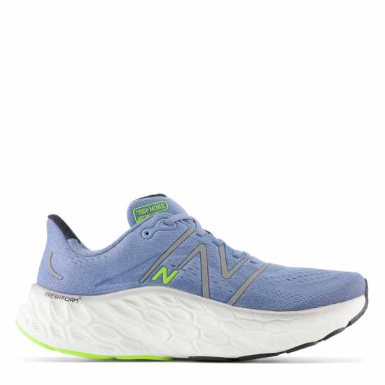 New Balance Fresh Foam X More v4 Men's Running Shoes Blue/Green Мъжки маратонки