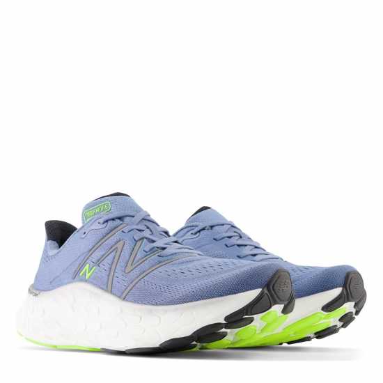 New Balance Fresh Foam X More v4 Men's Running Shoes Blue/Green Мъжки маратонки