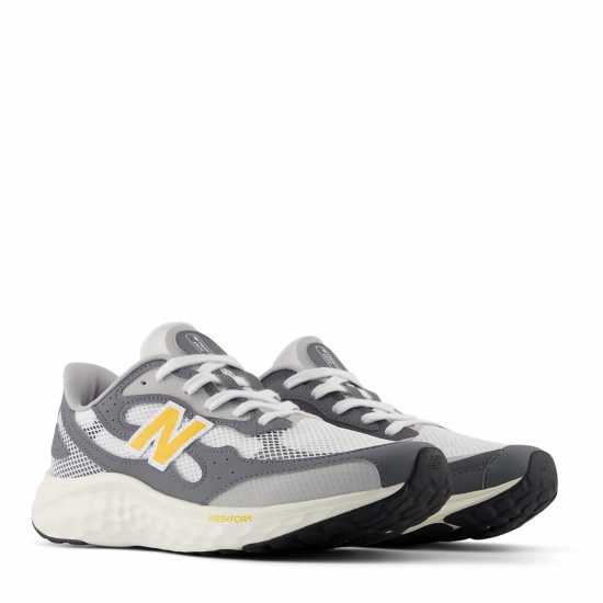 Мъжки Маратонки За Бягане New Balance Fresh Foam Arishi V4 Mens Running Shoes Сиво/Бяло 