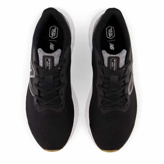 New Balance Мъжки Маратонки За Бягане Fresh Foam Arishi V4 Mens Running Shoes Black/White Мъжки маратонки