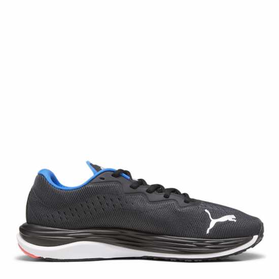 Puma Мъжки Обувки За Бягане Velocity Nitro 2 Running Shoes Mens Black/Blue Мъжки маратонки