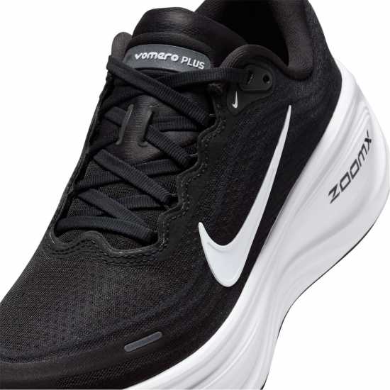 Nike Vomero Plus Running Shoes Womens Black/White Маратонки за бягане