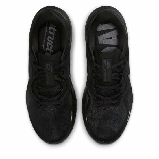 Nike Structure 26 Trainers Womens Черно/Черно-Желязо Nike Structure 26 Trainers Womens