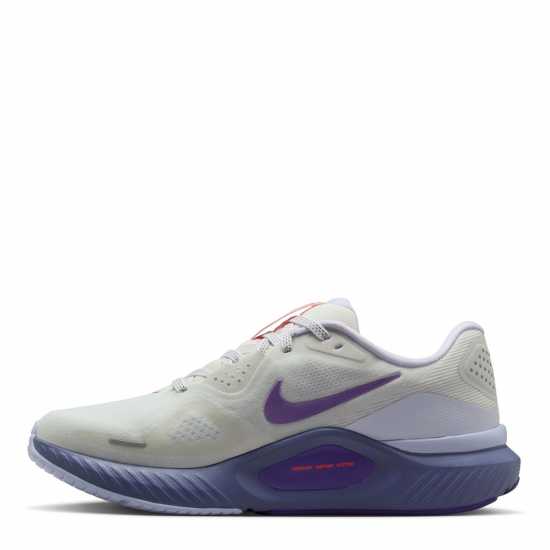 Nike Structure 26 Trainers Womens Smt Wht/Grape Маратонки за бягане
