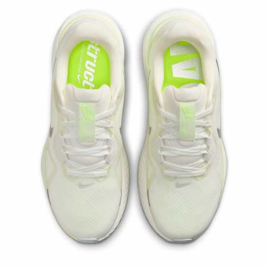 Маратонки за бягане Nike Structure 26 Trainers Womens Smt Wht/Chrome Nike Structure 26 Trainers Womens Smt Wht/Chrome Маратонки за бягане