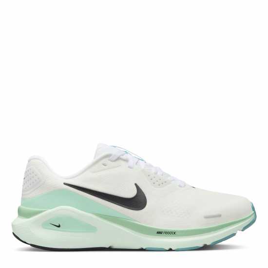 Nike Structure 26 Trainers Womens Wht/Blk-Green Маратонки за бягане