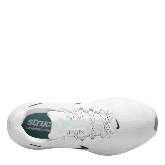 Nike Structure 26 Trainers Womens Wht/Blk-Green Маратонки за бягане