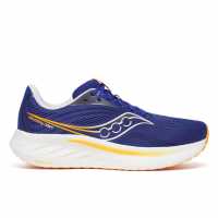 Saucony Мъжки Обувки За Бягане Ride 18 Running Shoes Mens Синьо/Оранжево Мъжки маратонки за бягане