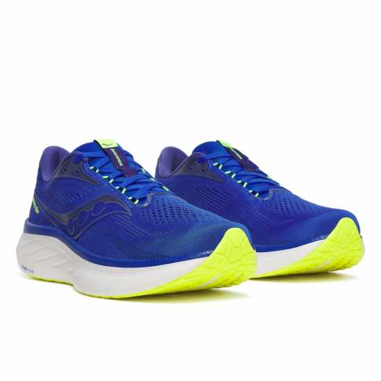 Saucony Men's Ride 18 Everyday Neutral Road Running Shoes Син Лазурит 