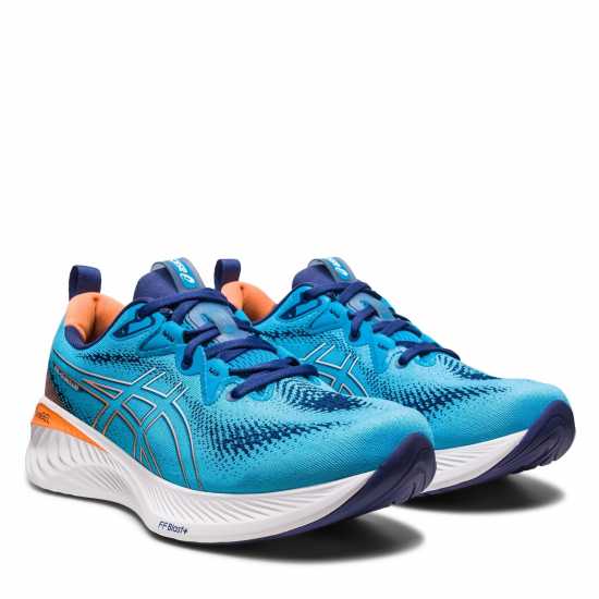 Asics GEL-Cumulus 25 Men's Running Shoes Blue/Orange Мъжки маратонки