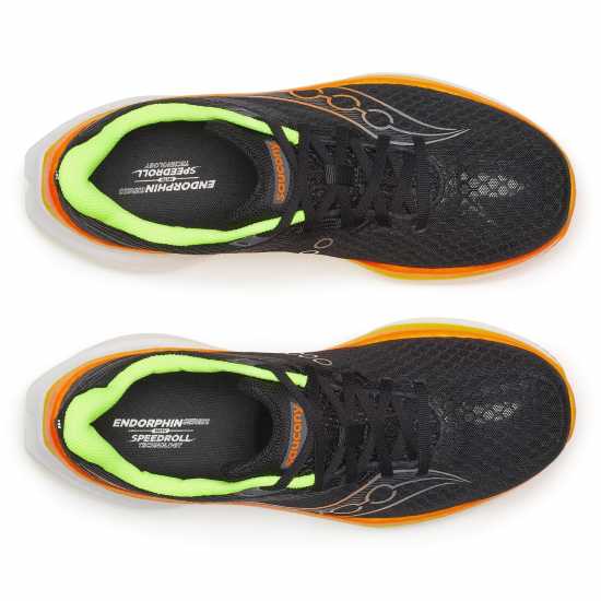 Saucony Мъжки Обувки За Бягане Endorphin Speed 5 Running Shoes Mens Black VO2 Мъжки маратонки