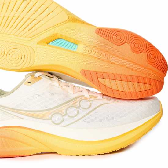 Saucony Endorphin Speed 5 (Mens) Ivory/Fire 