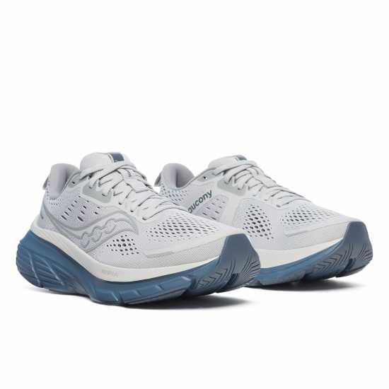 Saucony Мъжки Обувки За Бягане Guide 18 Running Shoes Mens Фосил/Сумрак 