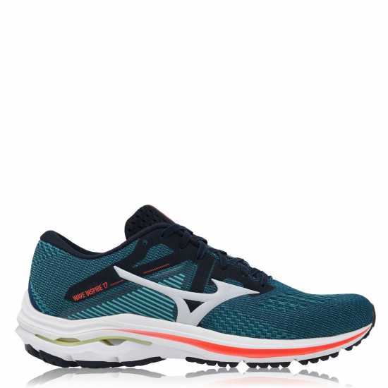 Mizuno Мъжки Маратонки За Бягане Wave Inspire 17 Mens Running Shoes Gibralt Sea Мъжки маратонки