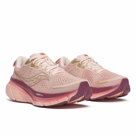 Saucony Guide 18 Running Shoes Womens Cameo/Terra Маратонки за бягане