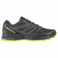 Karrimor Мъжки Маратонки Бягане По Пътеки Tempo 5 Mens Trail Running Shoes Grey/Lime Мъжки маратонки