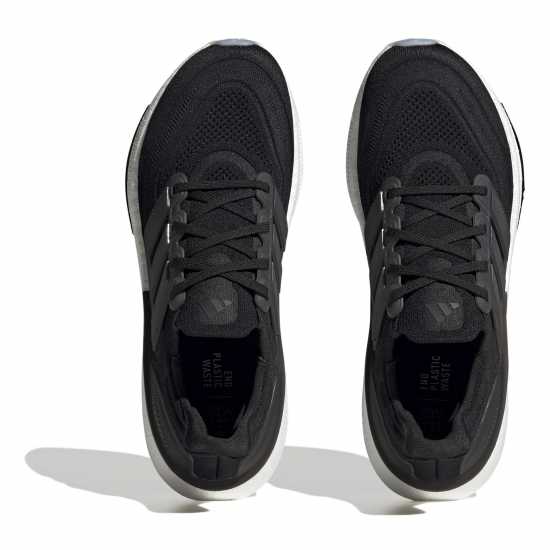 Adidas Ultra Boost Light Running Trainers Mens Black/White Мъжки маратонки