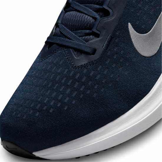 Nike Air Winflo 10 Men's Road Running Shoes Navy/Silver Мъжки маратонки