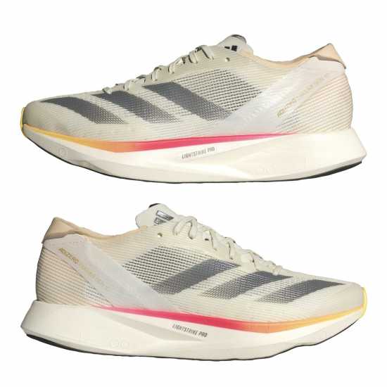 Маратонки за бягане Adidas Adizero Takumi Sen 10 W Road Running Shoes Womens Ivory Adidas Adizero Takumi Sen 10 W Road Running Shoes Womens Ivory Маратонки за бягане