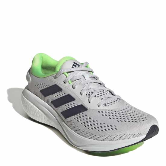 Adidas Supernova 2 Trainers Mens Grey/Green Мъжки маратонки