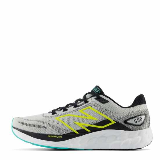 New Balance Fresh Foam 680 V8 Mens Running Shoe Сиво/Жълто Мъжки маратонки