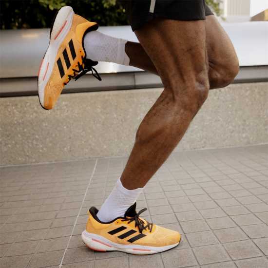 Adidas Мъжки Обувки За Бягане Solarglide 5 Running Shoes Mens Flash Orange Мъжки маратонки