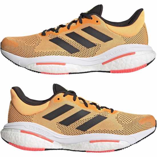 Adidas Мъжки Обувки За Бягане Solarglide 5 Running Shoes Mens Flash Orange - Мъжки маратонки