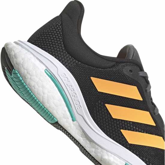 Adidas Мъжки Обувки За Бягане Solarglide 5 Running Shoes Mens Black/Orange Мъжки маратонки