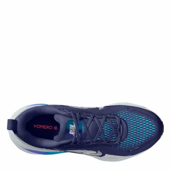 Мъжки маратонки Nike Мъжки Обувки За Бягане Vomero 18 Road Running Shoes Mens Blue Lightning Nike Мъжки Обувки За Бягане Vomero 18 Road Running Shoes Mens Blue Lightning Мъжки маратонки