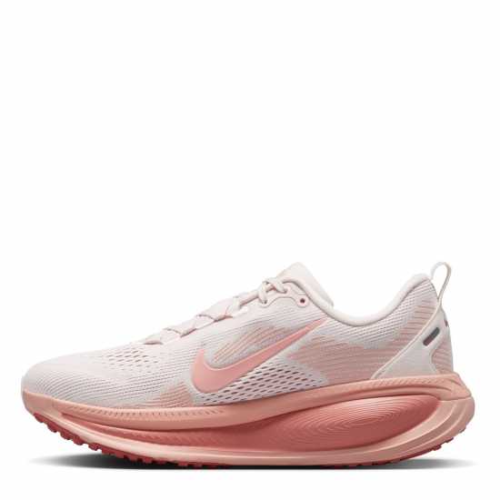 Nike Vomero 18 Road Running Shoes Womens Розово/Мадер Маратонки за бягане